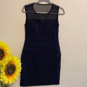 Enfocus brand Navy blue dress Sz 8. New condition.